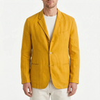 Brezano  - Unstructured Summer Men's Blazer Summer Styling