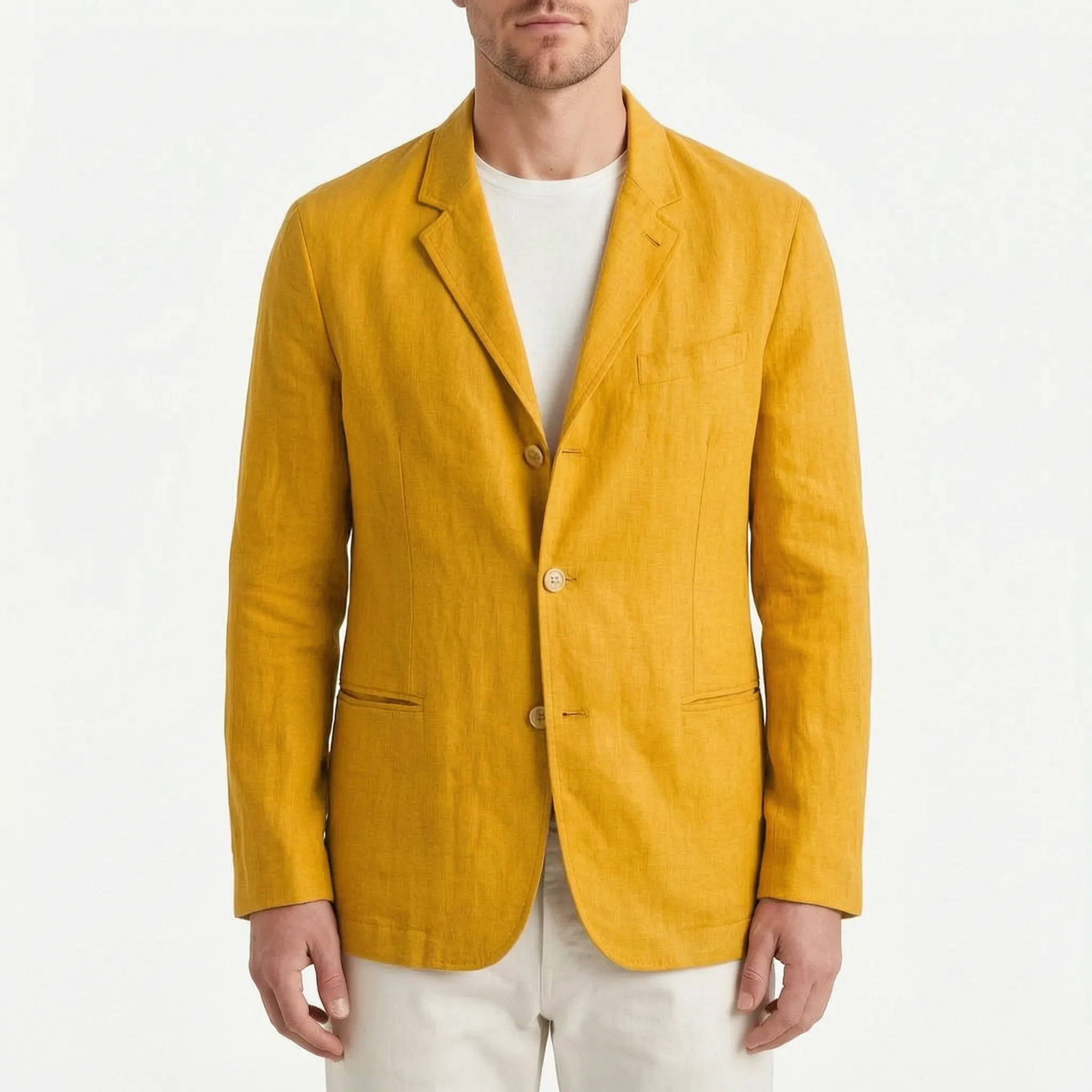 Brezano  - Unstructured Summer Men's Blazer Summer Styling