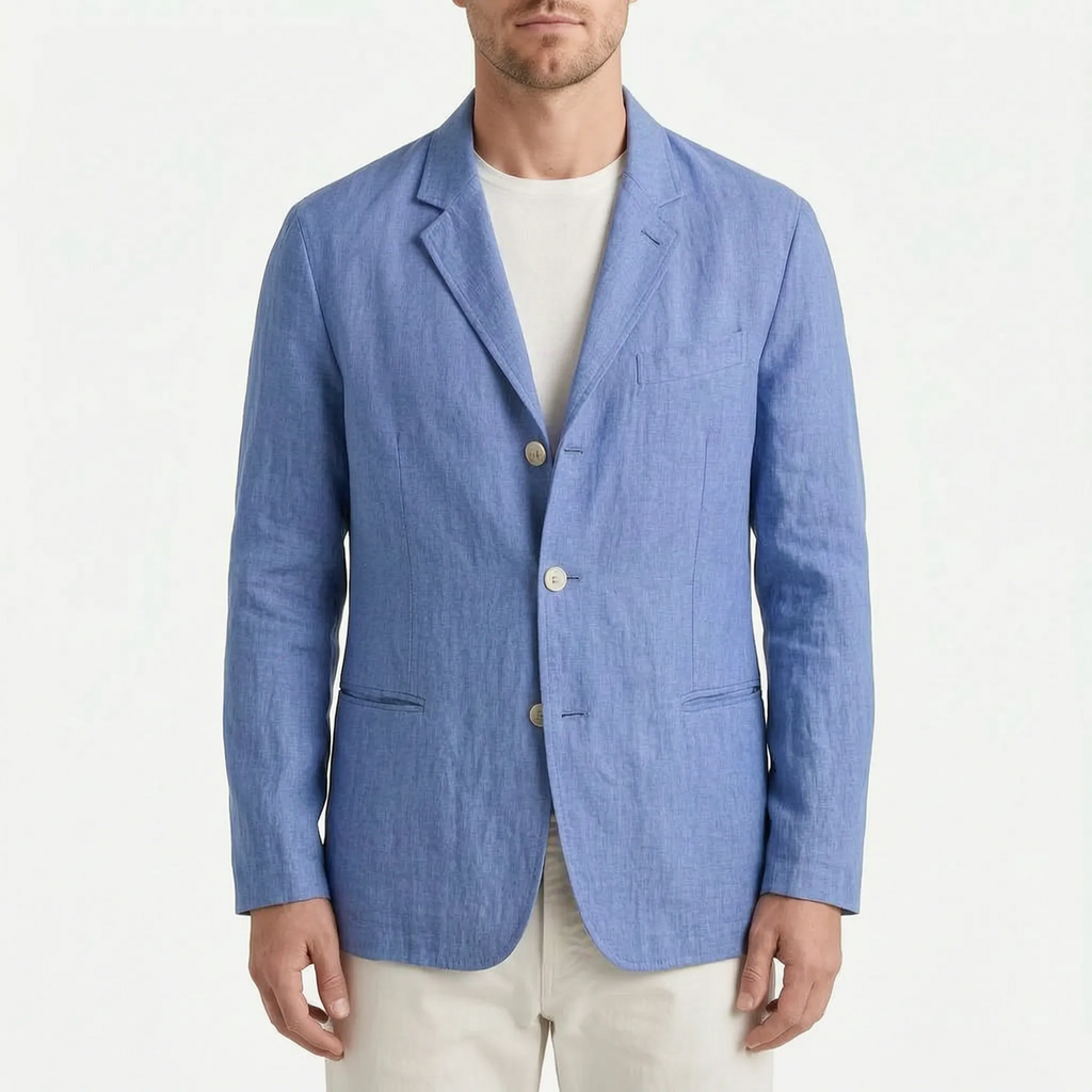 Brezano  - Unstructured Summer Men's Blazer Summer Styling