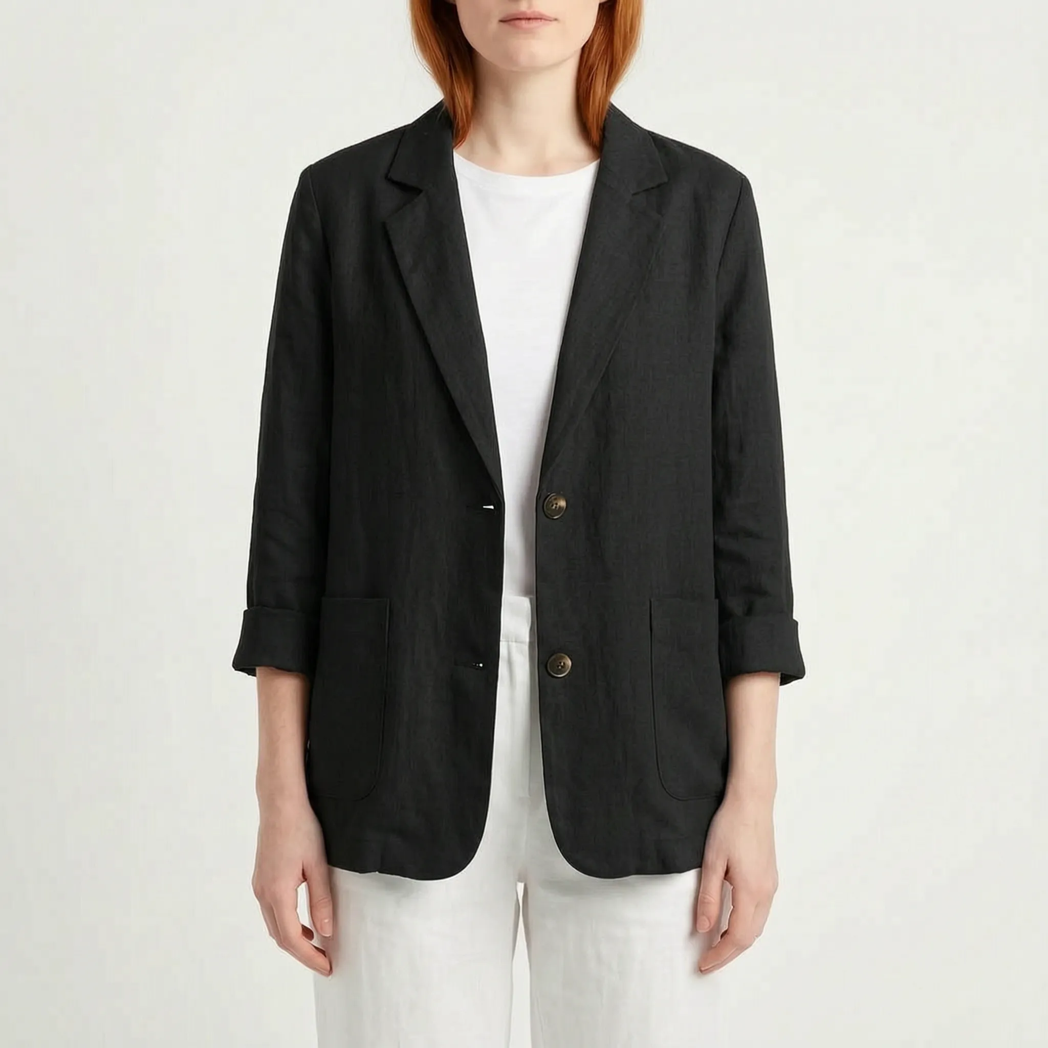 Brezella - Relaxed Fit Blazer