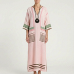 Brezza  - Relaxed Flowy Maxi Dress Summer Holidays