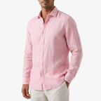 Brizon  - Long-Sleeved Textured Casual Shirt Warm-Weather Layering