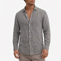 Brizon  - Long-Sleeved Textured Casual Shirt Warm-Weather Layering