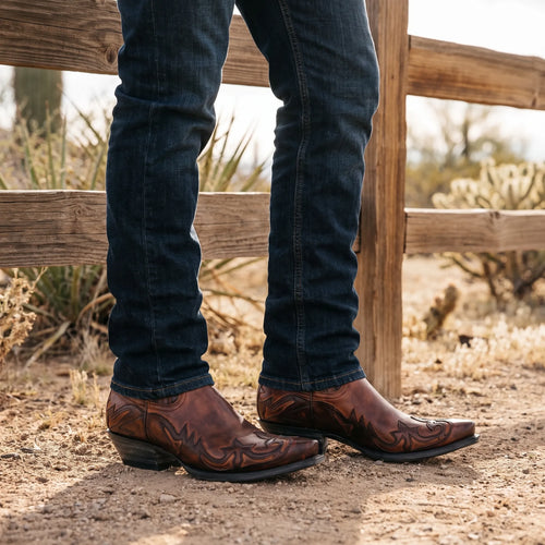 BroncoStep  - Western Style Ankle Boots Everyday Casual Wear