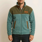 Cadoro  - Western Print Full-Zip Jacket Layering Over T-Shirts