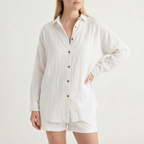 Caelum - Relaxed Oversized Long Sleeve Shirt
