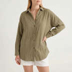 Caelum - Relaxed Oversized Long Sleeve Shirt