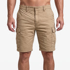 Cargen  - Casual Grey Cargo Shorts For Guys Weekend Wear