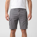Cargen  - Casual Grey Cargo Shorts For Guys Weekend Wear