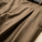 Caturix  - Men's Pleated Wide Leg Trousers Office Wear