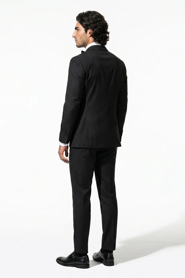 Men's Double-Breasted Two-Piece Suit