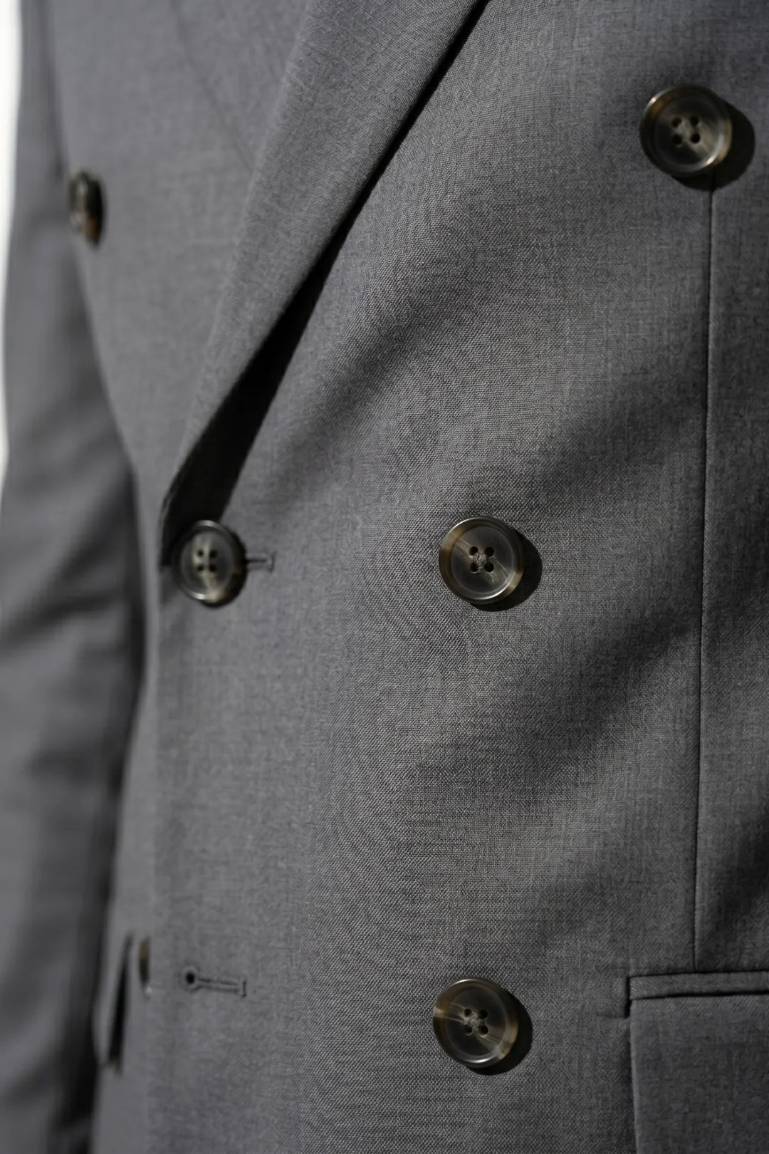 Men's Double-Breasted Two-Piece Suit