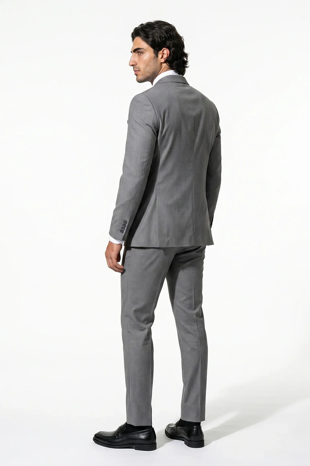 Men's Double-Breasted Two-Piece Suit
