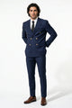 Men's Double-Breasted Two-Piece Suit