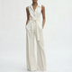 Celeria  - Elegant Wide-Leg Women's Jumpsuit Office Meetings