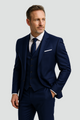 Men's Slim Fit Three-Piece Suit