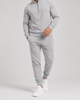 Men's half zip sweatshirt and jogger tracksuit set