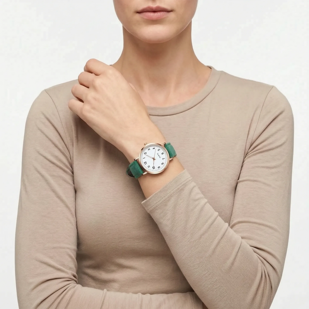 Chronelle  - Classic Round Dial Womens Watch Everyday Timekeeping