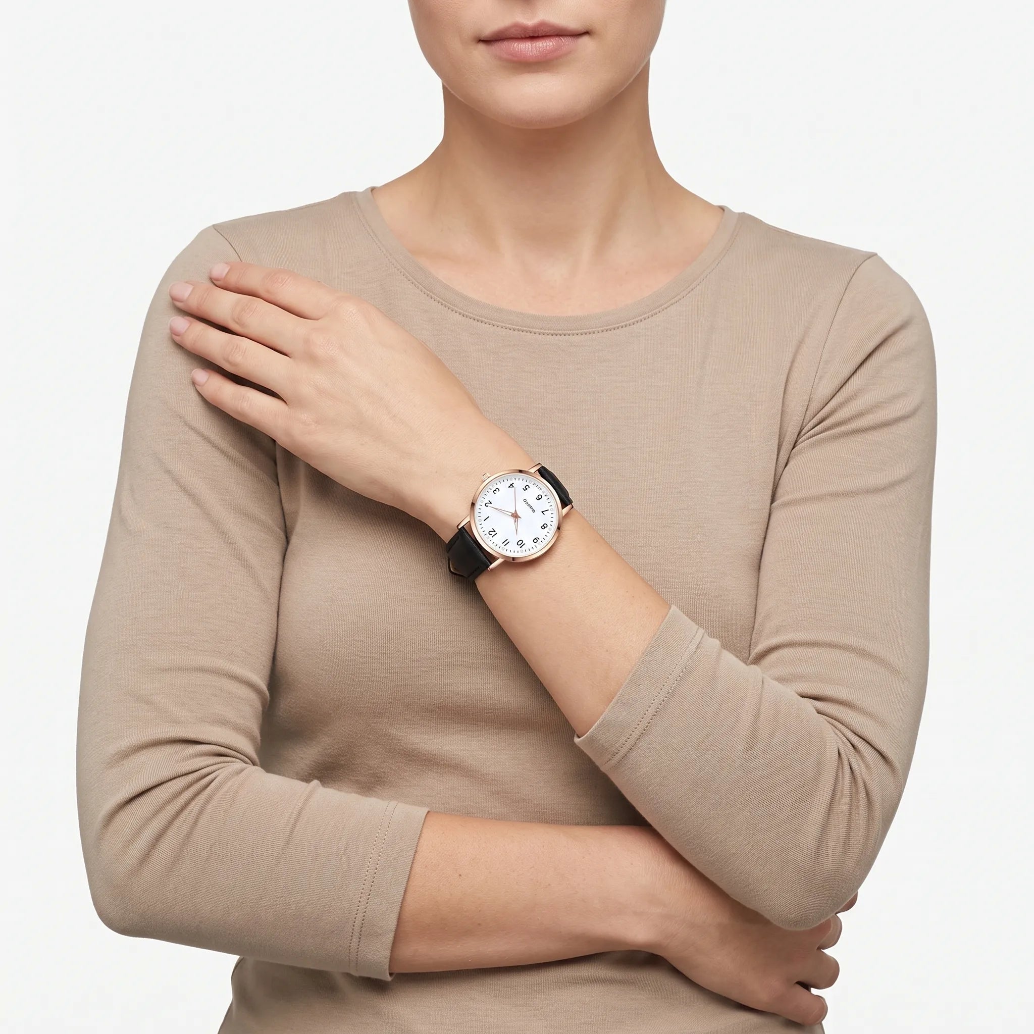 Chronelle  - Classic Round Dial Womens Watch Everyday Timekeeping