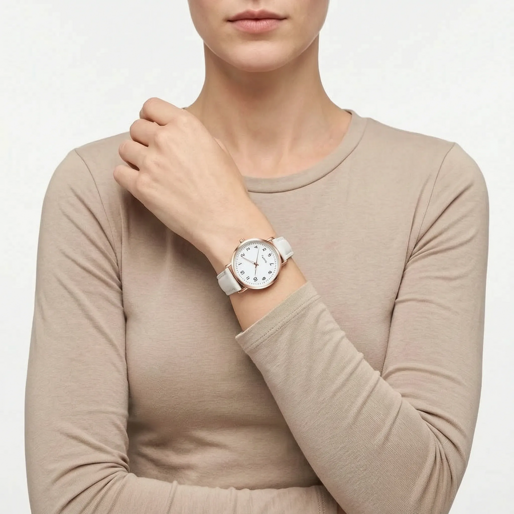 Chronelle  - Classic Round Dial Womens Watch Everyday Timekeeping