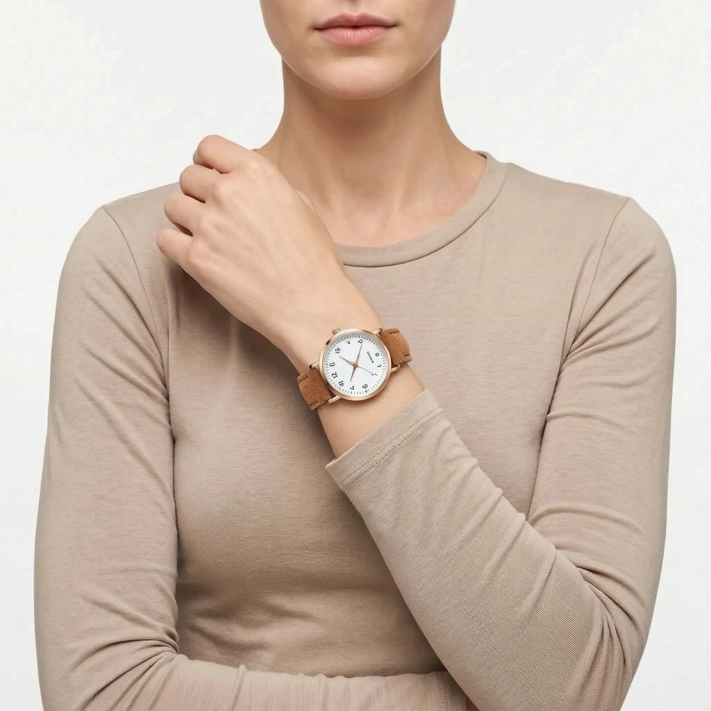 Chronelle  - Classic Round Dial Womens Watch Everyday Timekeeping