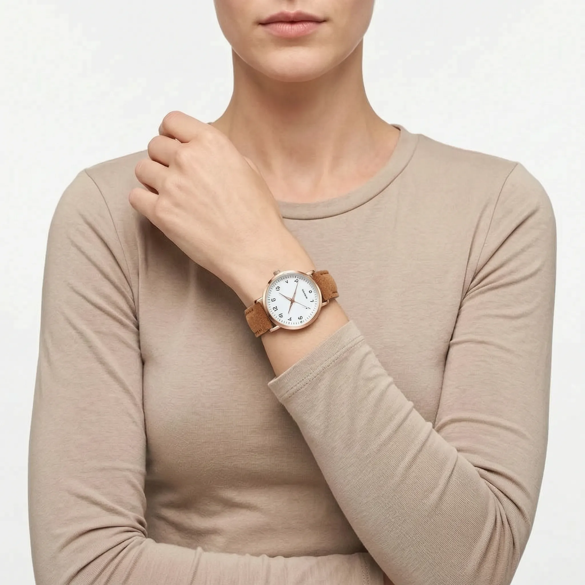Chronelle  - Classic Round Dial Womens Watch Everyday Timekeeping
