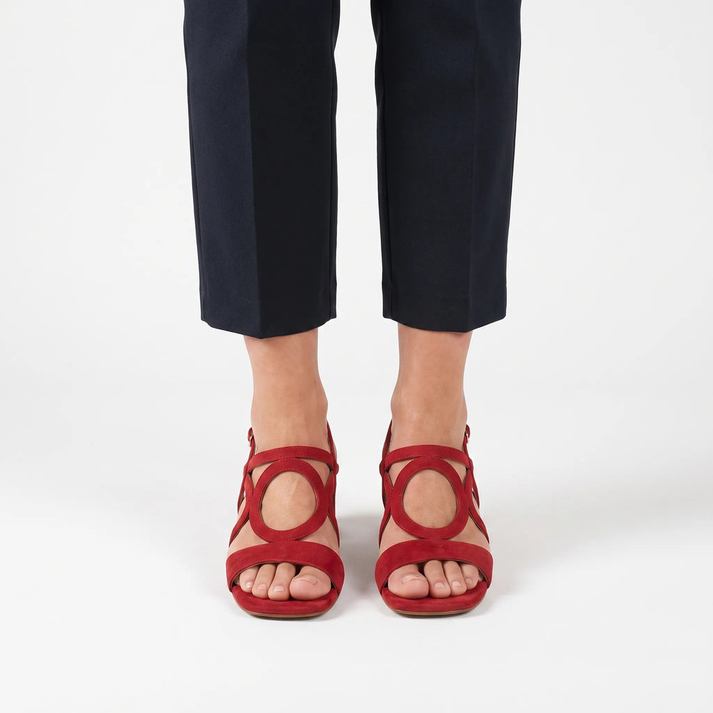Ciroly  - Square Toe Block Heel Sandals Warm Weather Outings