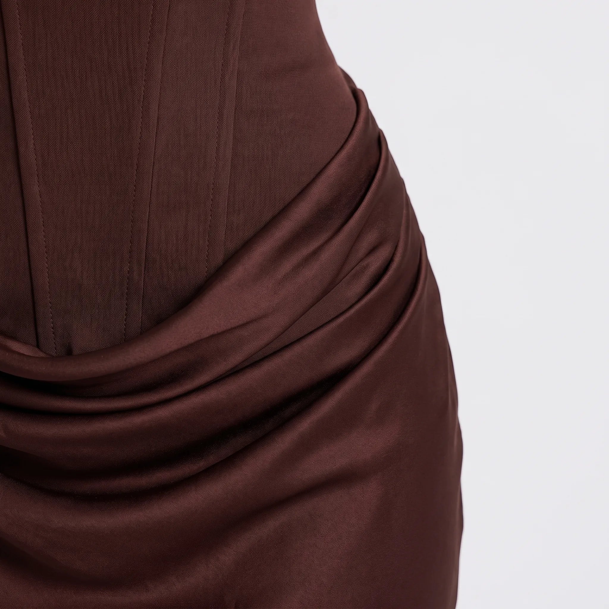 Corsina  - Structured Formal Corset Maxi Dress Formal Evening Events