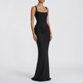 Corsina  - Structured Formal Corset Maxi Dress Formal Evening Events