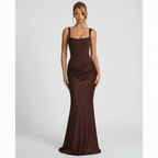 Corsina  - Structured Formal Corset Maxi Dress Formal Evening Events