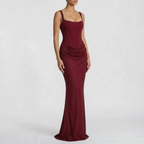 Corsina  - Structured Formal Corset Maxi Dress Formal Evening Events