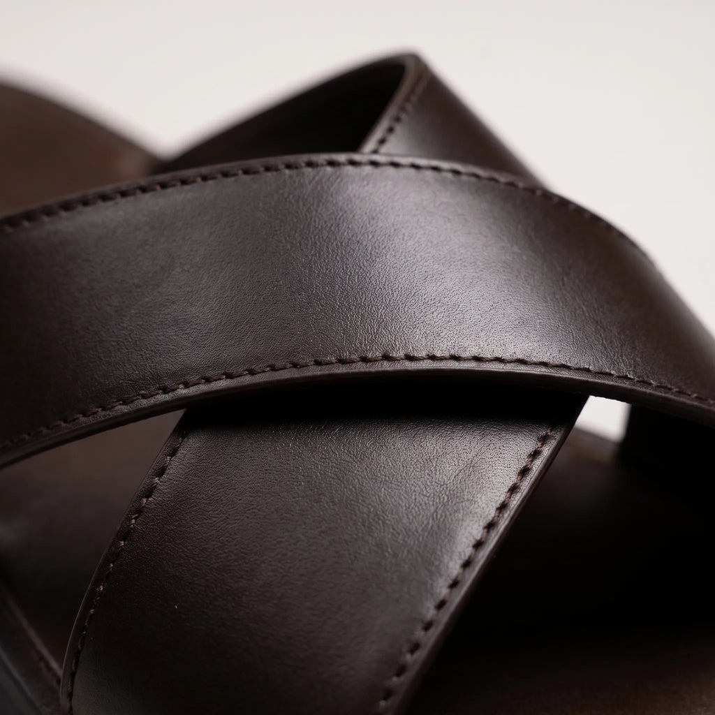 CrossWalk  - Men's Cross Strap Slide Sandals Summer Holidays