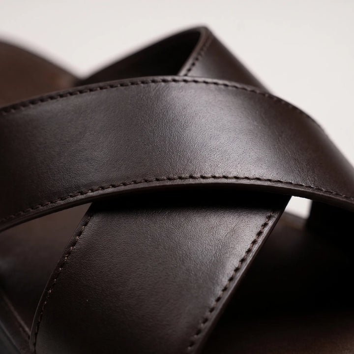 CrossWalk  - Men's Cross Strap Slide Sandals Summer Holidays
