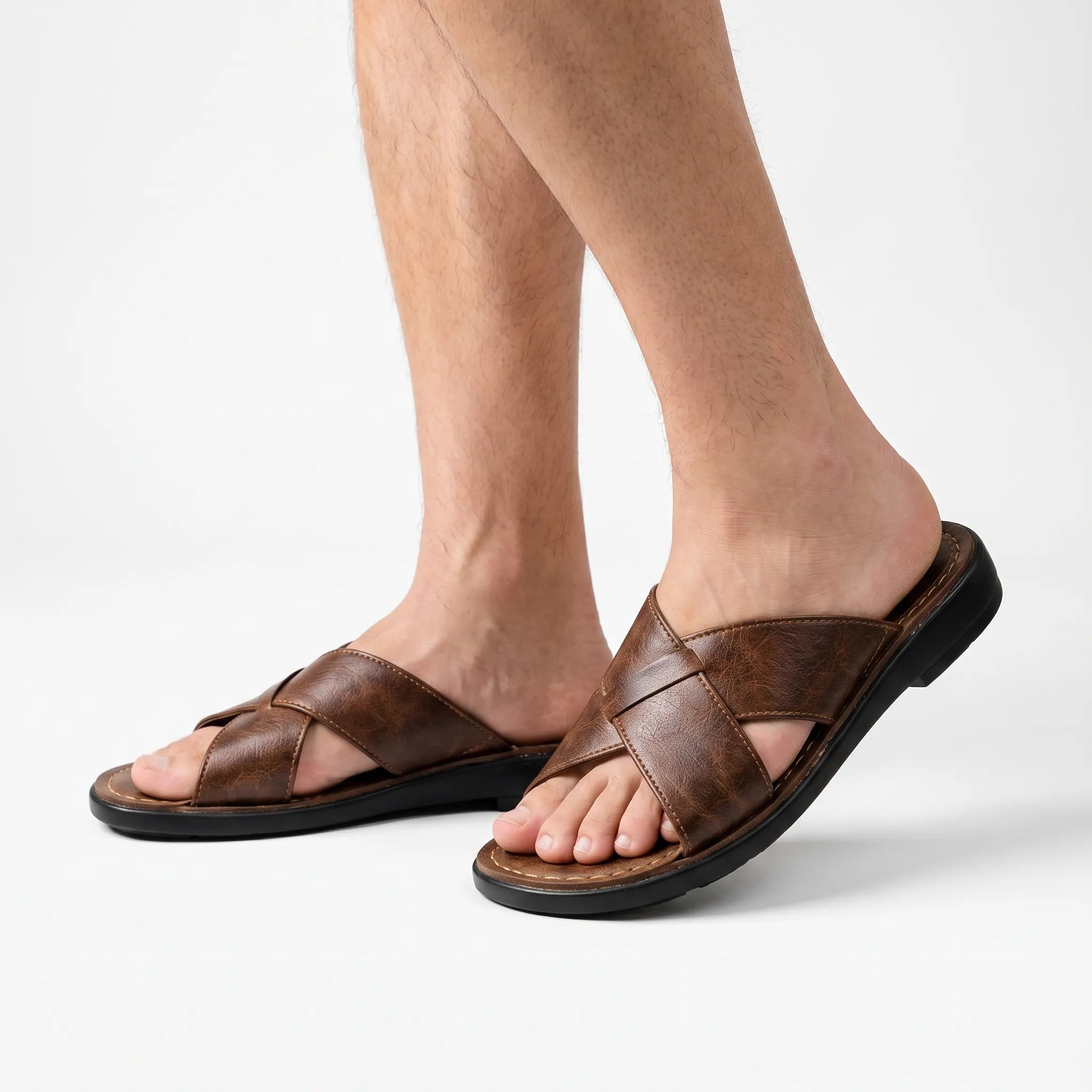 Crosston  - Men's Casual Cross-Strap Sandals Summer Holidays