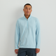 Men's long-sleeve mock neck half-zip sweatshirt