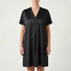 DrapeVibe  - V-Neck Batwing Cocktail Dress Evening Events