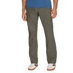Men's straight leg chino trousers shown in multiple colours