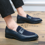 Women's classic penny loafers with slip-on design