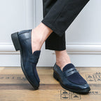 Women's classic penny loafers with slip-on design