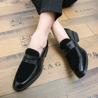 Women's classic penny loafers with slip-on design