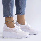 Elevata  - Casual Wedge Platform Trainers Casual Daily Wear