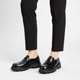 Unisex chunky slip-on loafers with lug soles