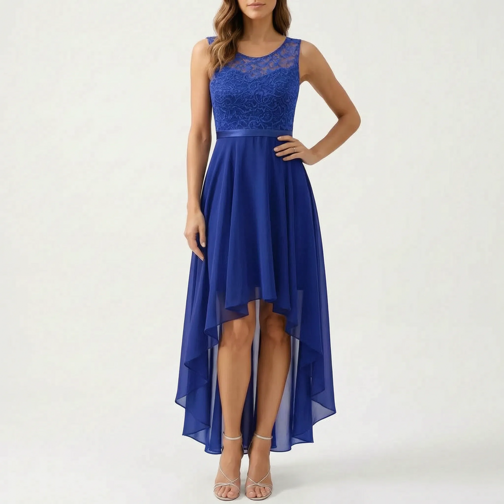 Evadour  - High-Low Formal Maxi Dress Wedding Receptions