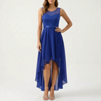 Evadour  - High-Low Formal Maxi Dress Wedding Receptions