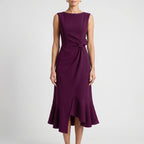 EvoraDress  - Elegant Sleeveless Midi Dress Wedding Receptions