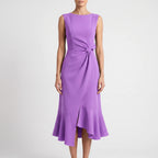 EvoraDress  - Elegant Sleeveless Midi Dress Wedding Receptions