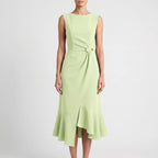 EvoraDress  - Elegant Sleeveless Midi Dress Wedding Receptions