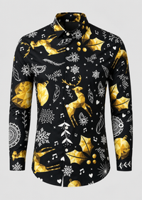 Gold Reindeer