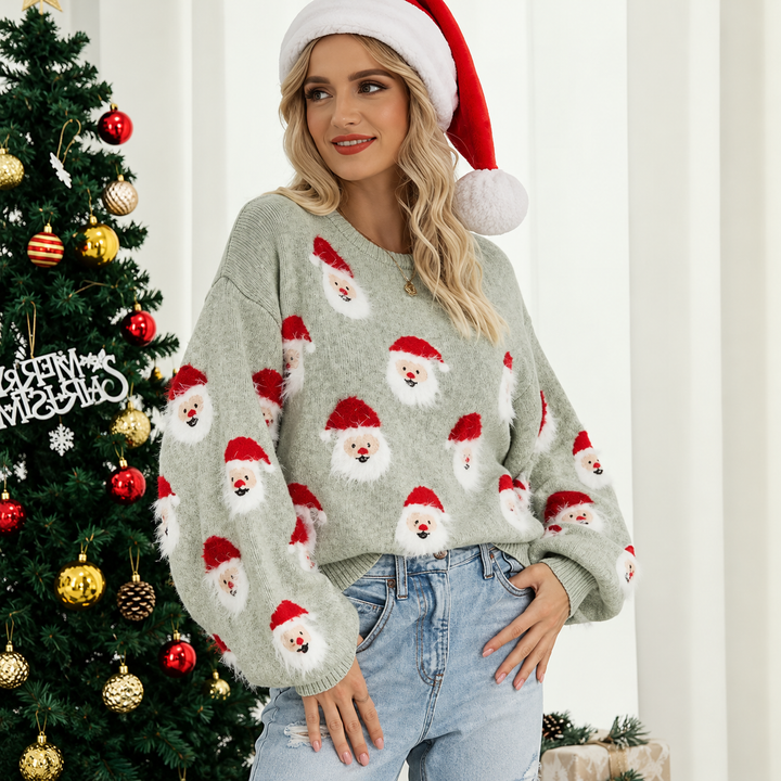 Women's Santa Knit Christmas Jumper