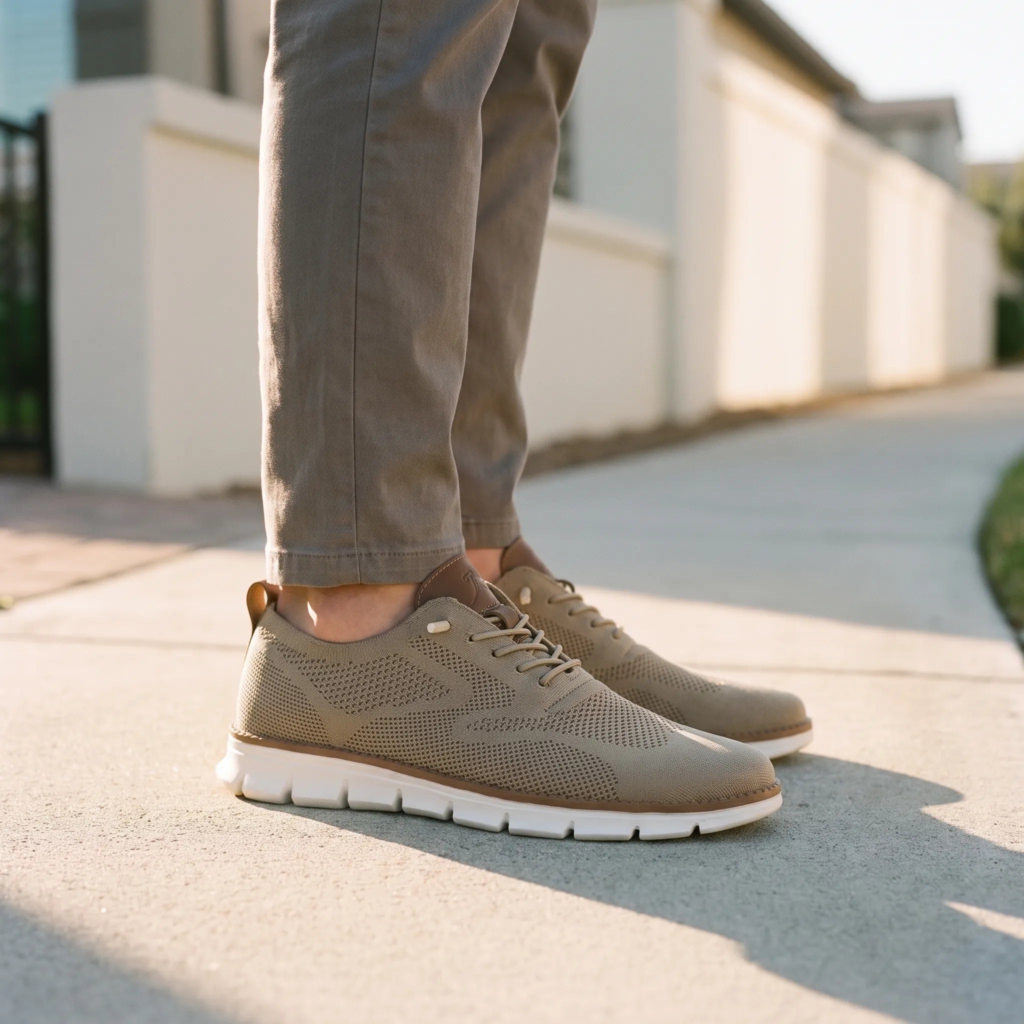 FlexWalker  - Lightweight Knitted Men's Trainers City Walking